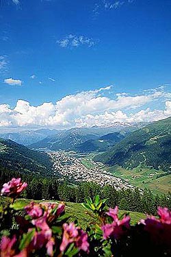 Pohled na Davos z dálky