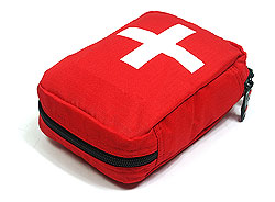 Lékárnička s červeným křížem
