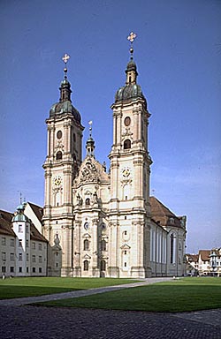 St. Gallen – barokní katedrála