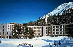 St. Moritz v zimě